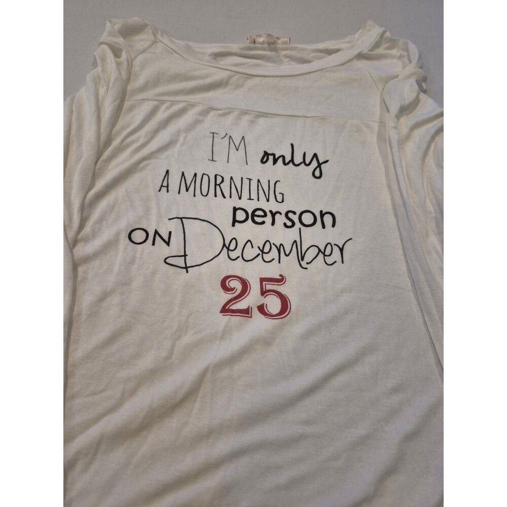 Altrd State Long Sleeve  Christmas Shirt Size Medium Rayon/spandex